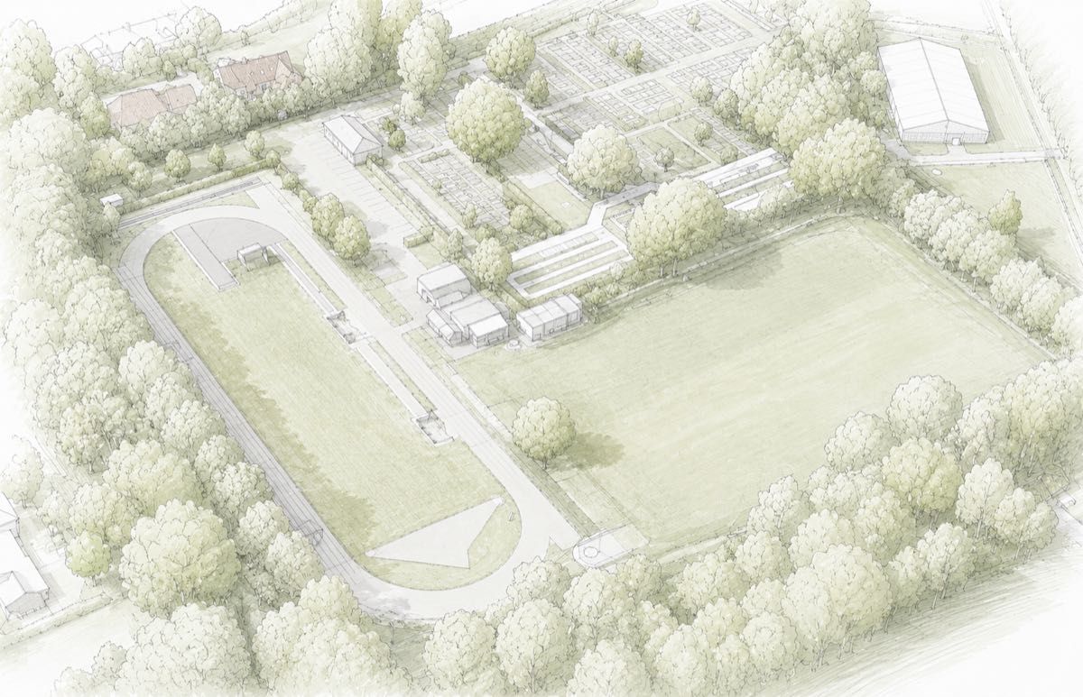 Luchtbeeld van De Caters, Moerstraat 57, 2970 Schilde